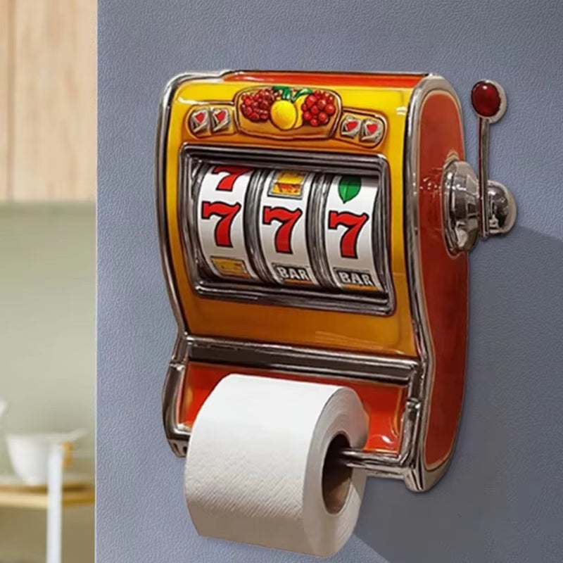 Slotmaskine toiletpapirholder