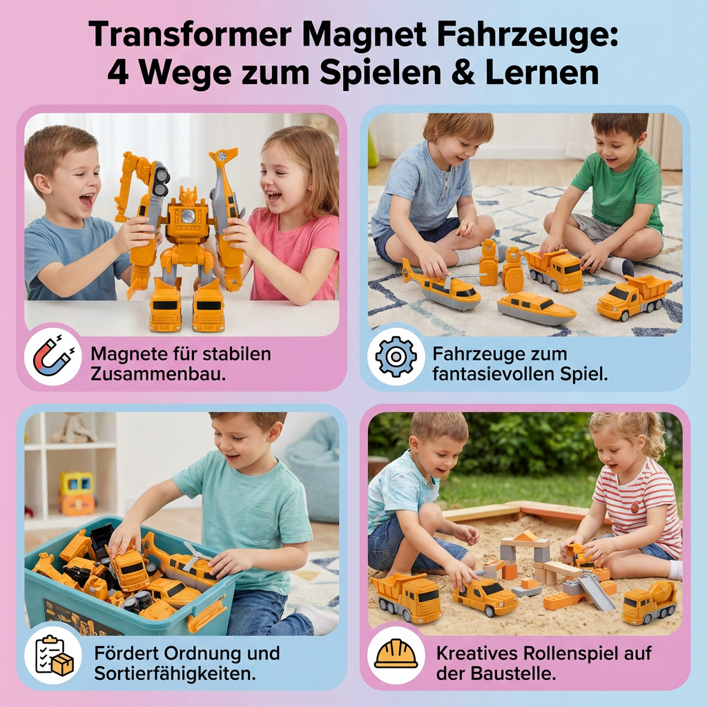 Fahrzeuge med Transformer Magnet