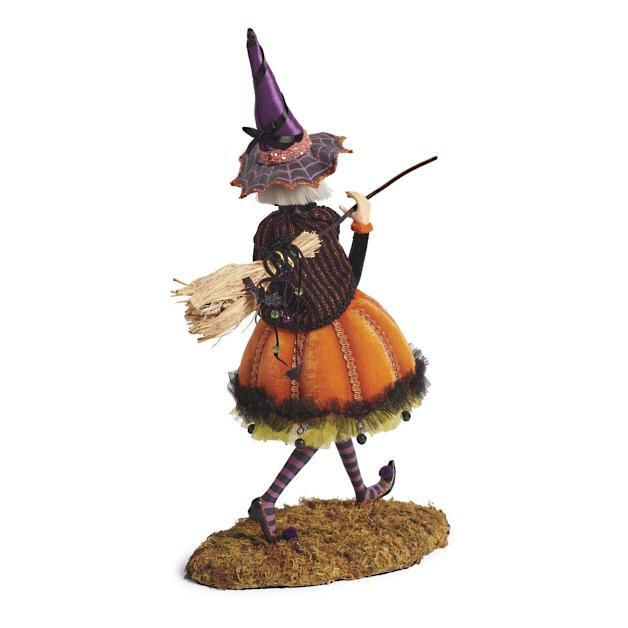 Halloween Figur | Håndlavet Troldmands Dekoration | Harpiks