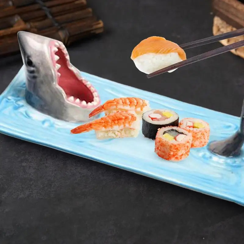 Shark Bite Sushi Serveringsfad