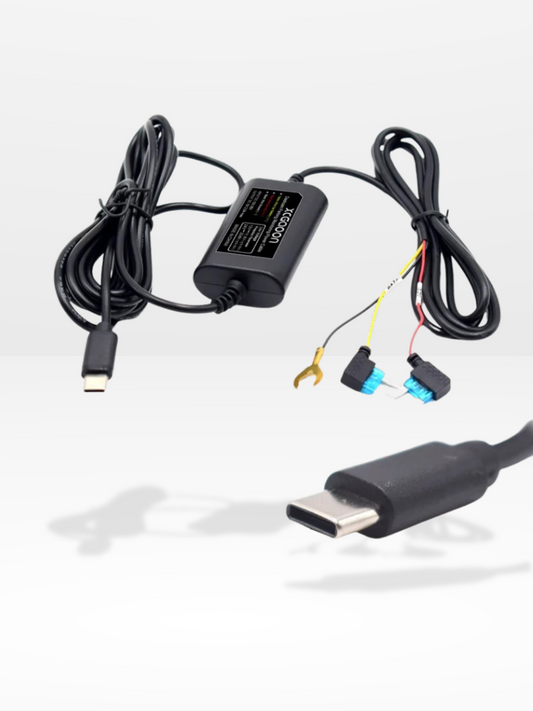 Professionelt Hardwire Kit til Dashcam med 24/7 Overvågning