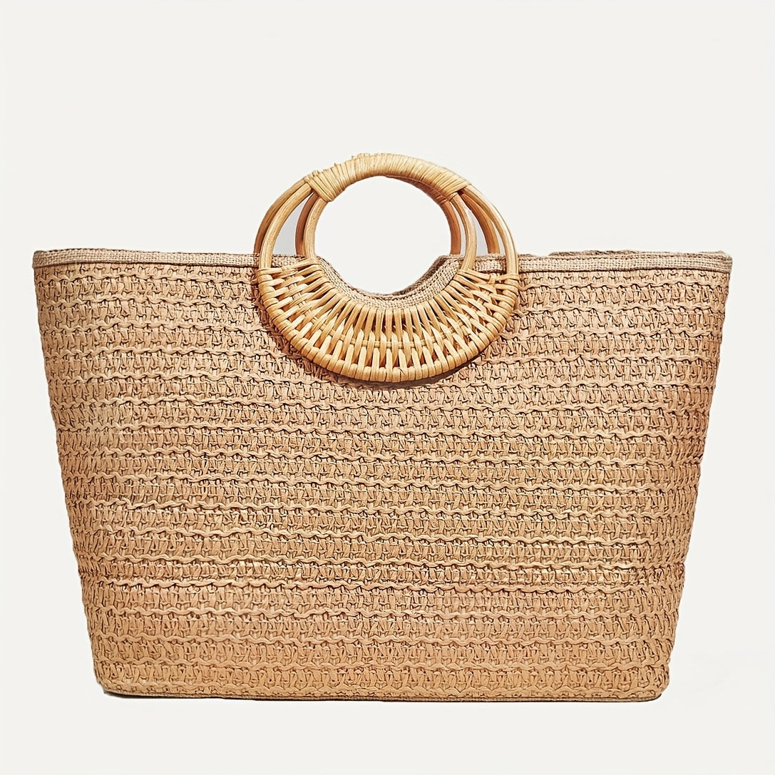 Stilfuld Blomstret Tote Taske – Praktisk og Elegant