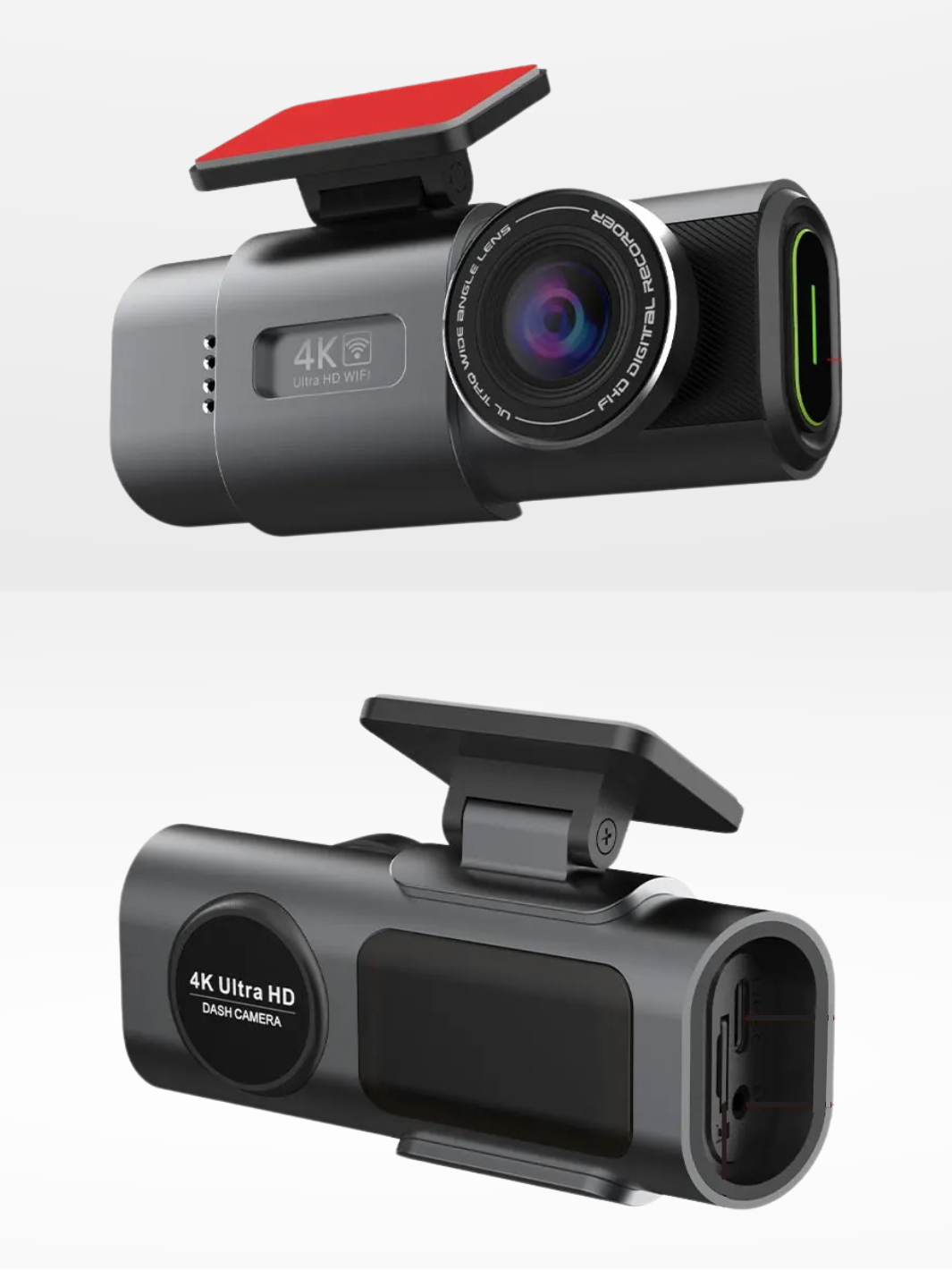 Ultra HD Bilkamera med Kontinuerlig Optagelse