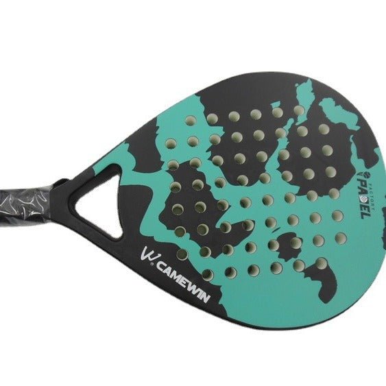 Padelracket i kulfiber for præcision og komfort