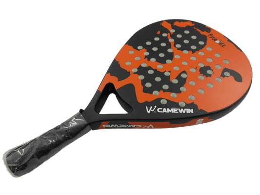 Padelracket i kulfiber for præcision og komfort