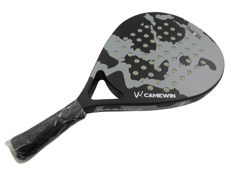 Padelracket i kulfiber for præcision og komfort