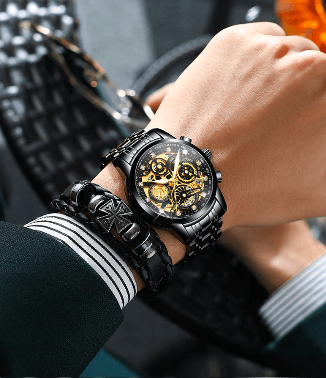 Herreur med Skeletdesign – Eclipse