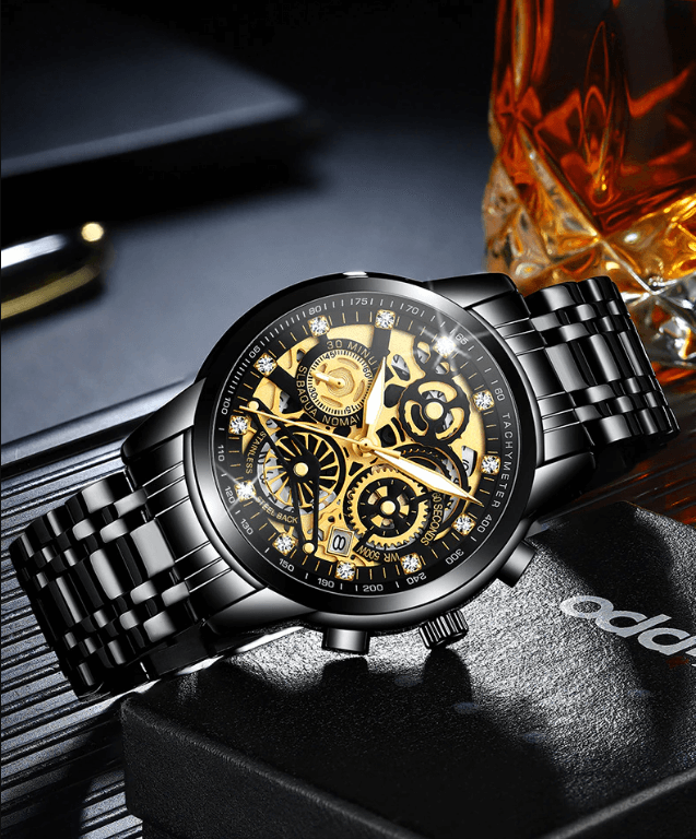 Herreur med Skeletdesign – Eclipse
