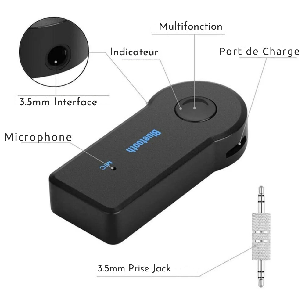 Trådløs Lydadapter med Bluetooth-forbindelse