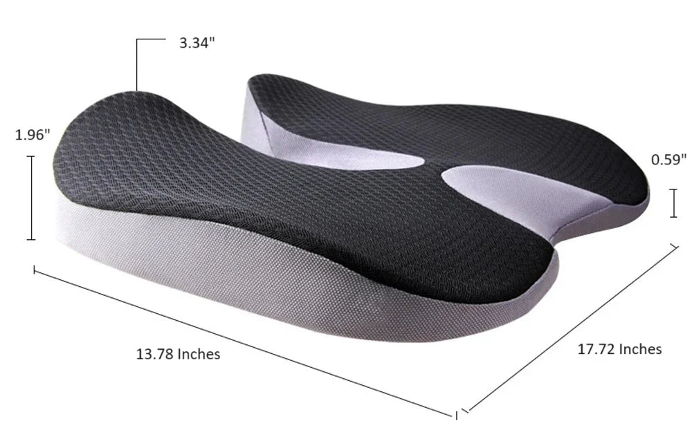 Ergonomisk Bilpude med Hukommelsesskum for Smertelindring
