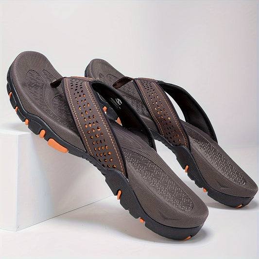Komfortable Slip-On Sandaler til Mænd – Holdbare og Åndbare