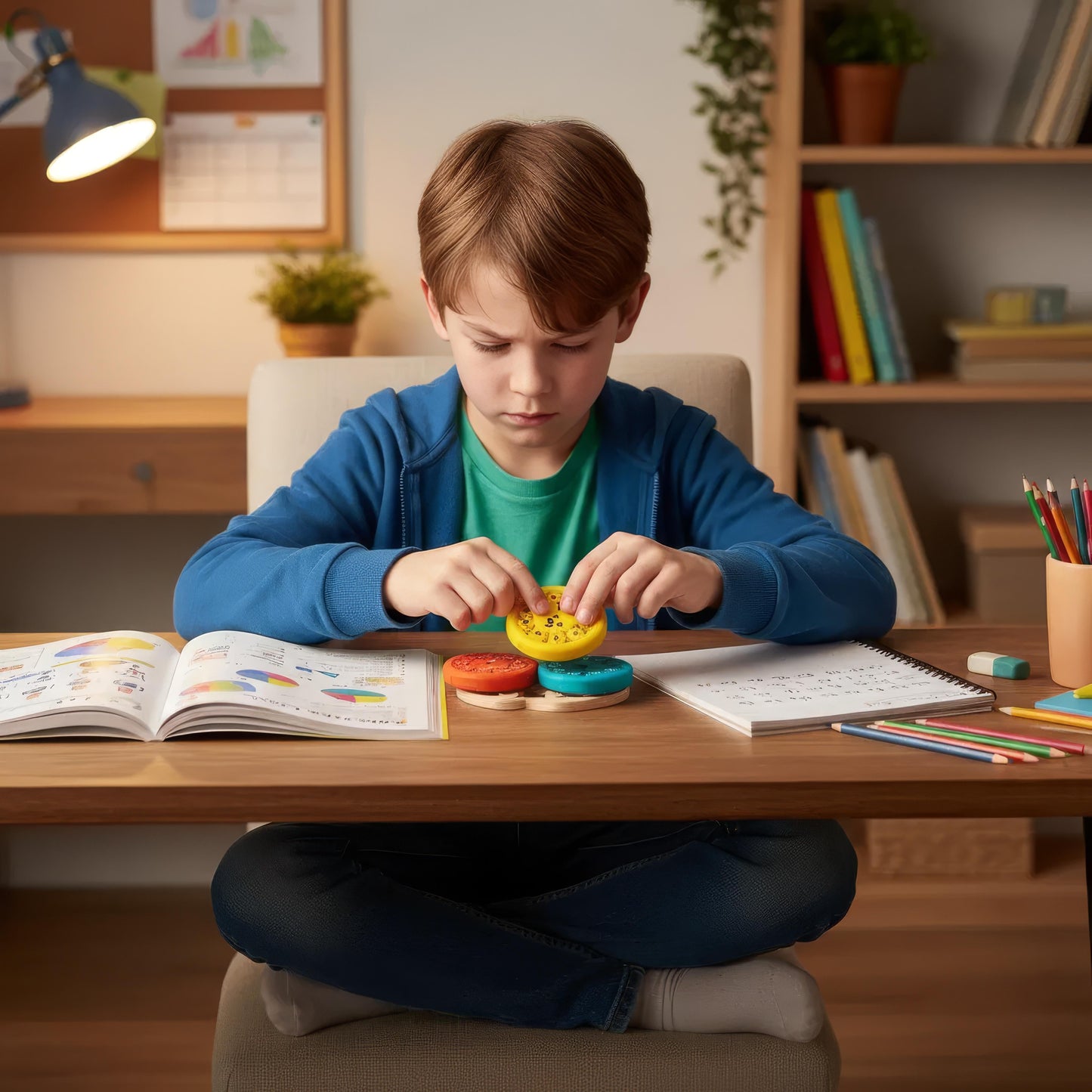 Matematik Fidget-Spinner til Børn – Læring og Sjov