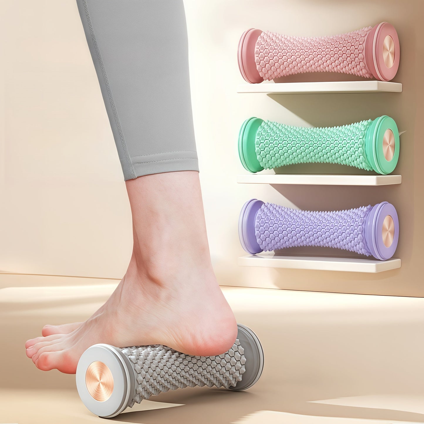 FlexiRoll Fotmassagehjul – Lindrar spänningar och främjar blodcirkulationen
