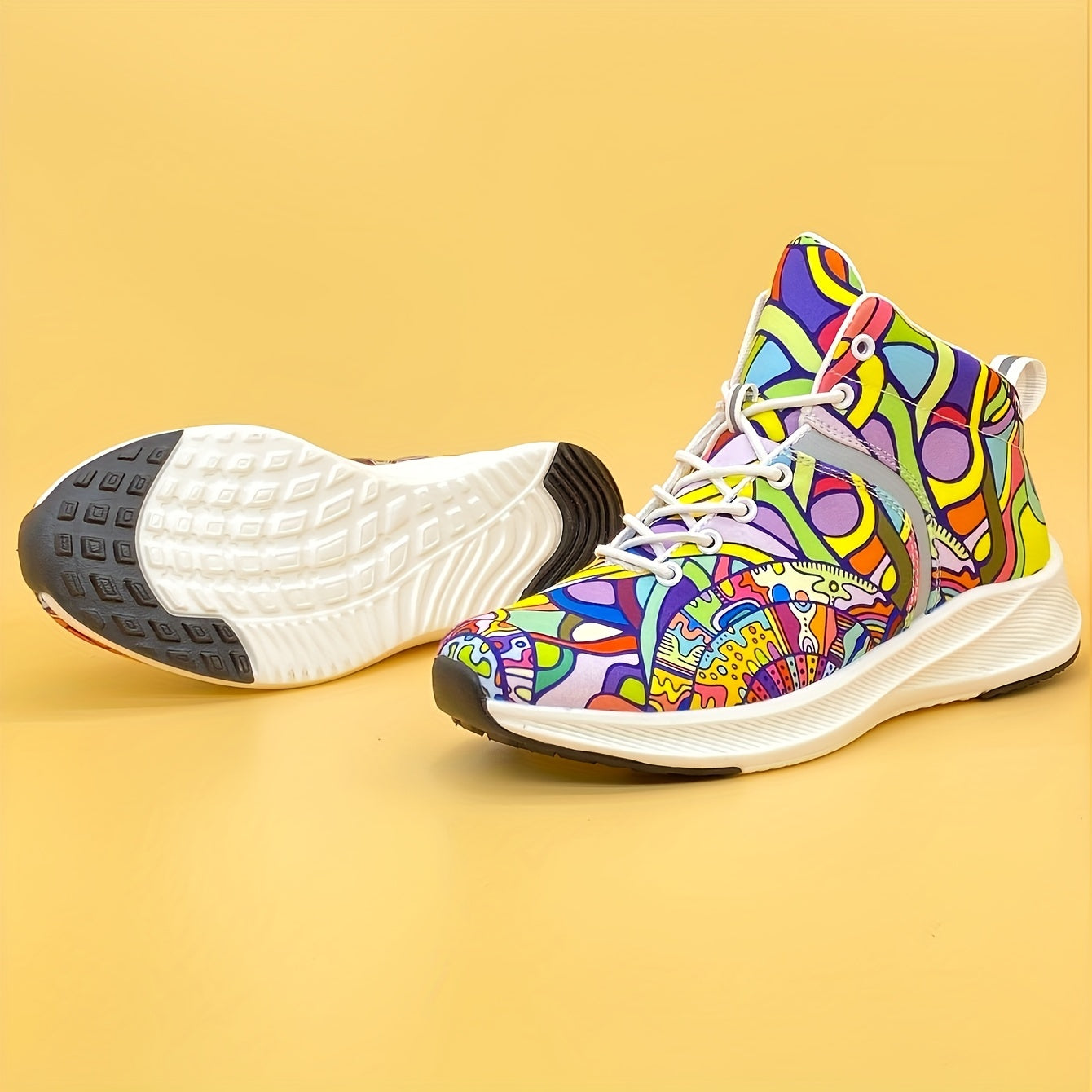 Farverige sneakers til kvinder – Sikker og komfortabel hverdagssko