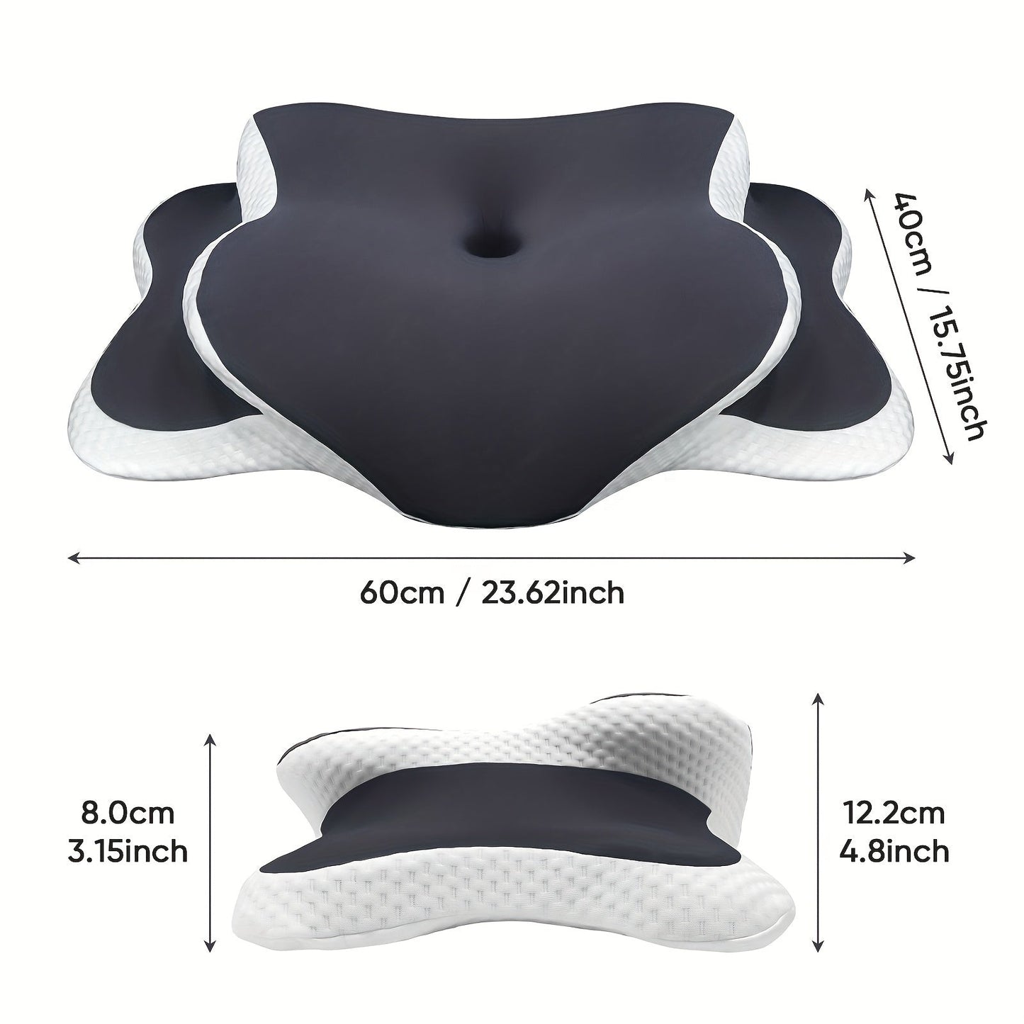 Ergonomisk nackkudde i memoryskum – Optimalt stöd och komfort för natten