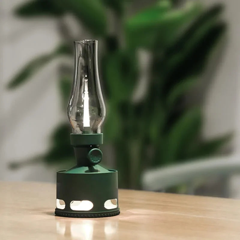 Elegant LED-lykta i vintagestil med långvarig belysning