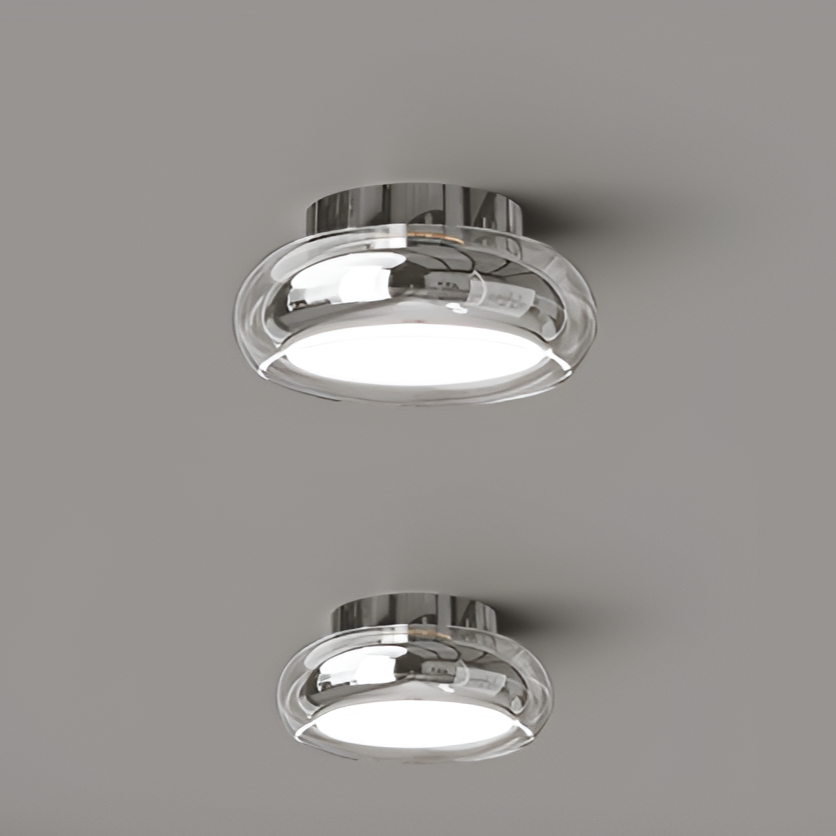 Vintage LED Loftlampe i Akryl – Retro Stil med Moderne Effekt