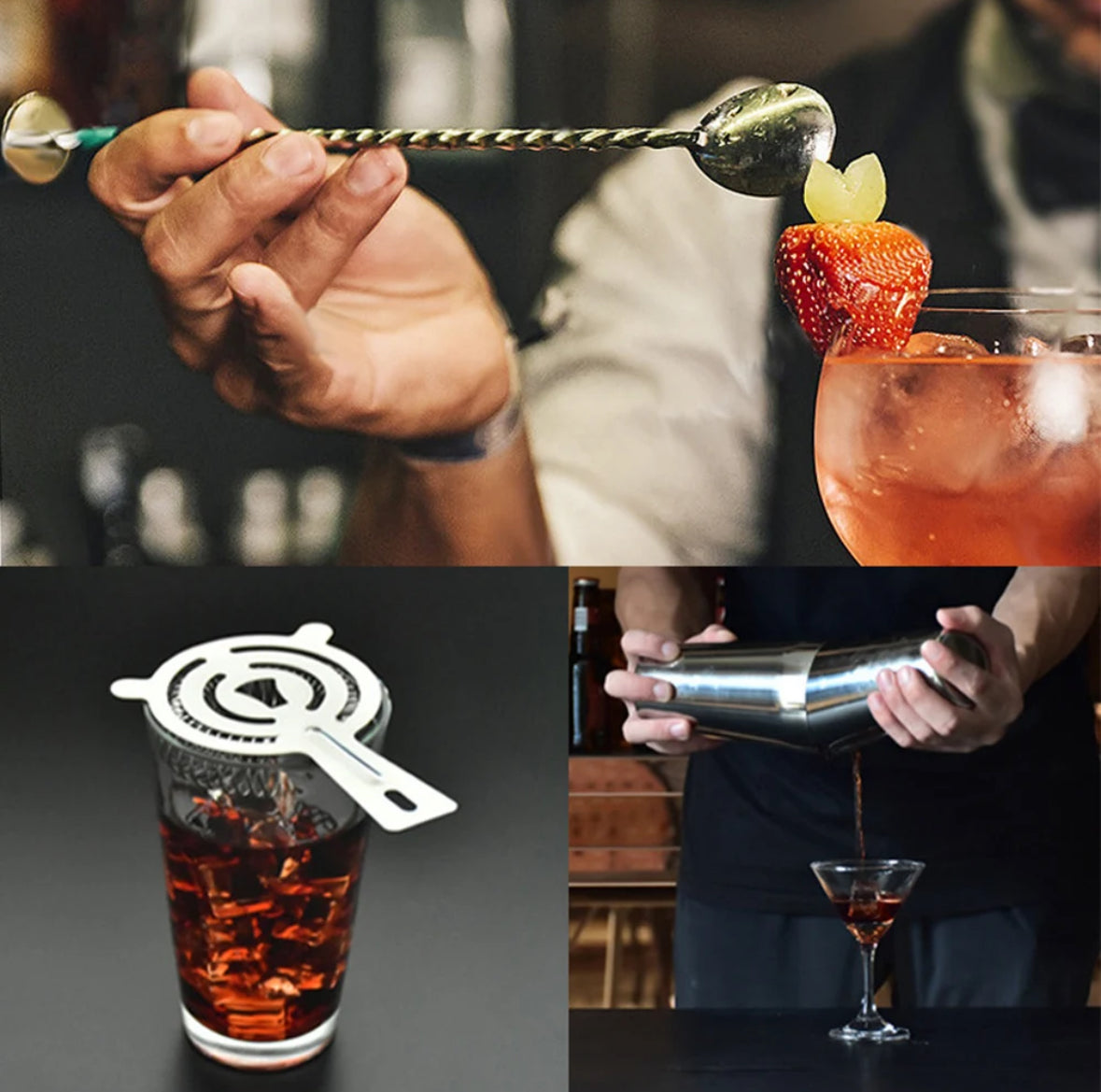 Professionelt Bartender Sæt med 23 Delte - MixMaster