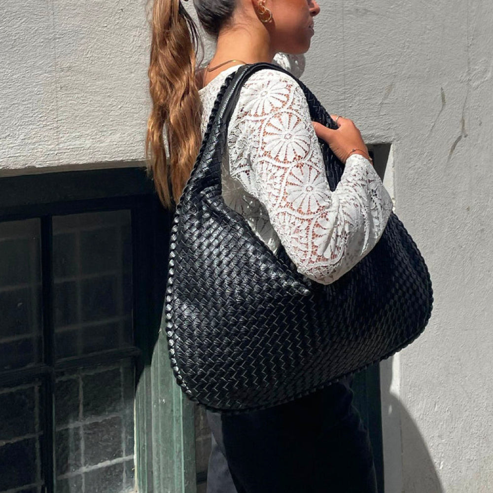 Struktureret Tote Taske | Stilfuld og Praktisk