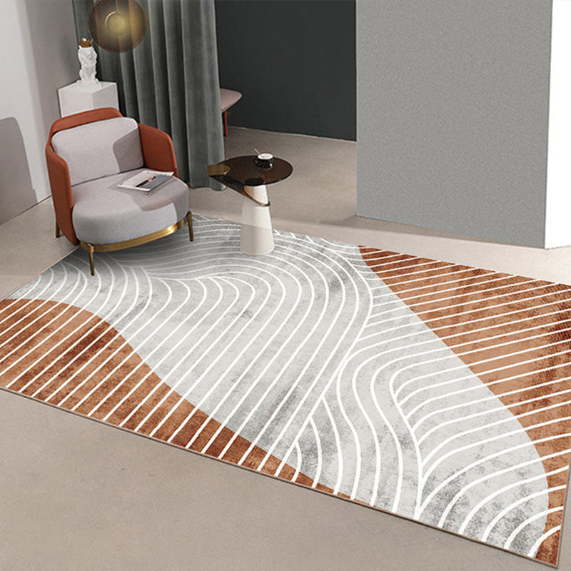 Vardagsrumsmatta i minimalistisk design – enkel rengöring & stil