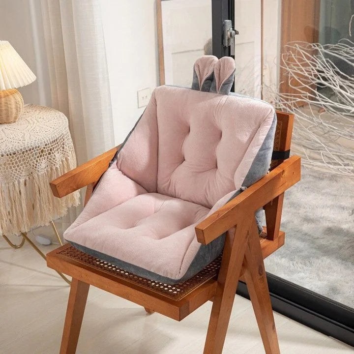 Ergonomisk Velour Stolepude for Optimal Komfort