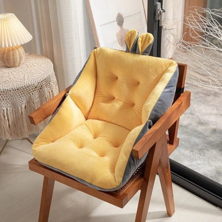 Ergonomisk Velour Stolepude for Optimal Komfort
