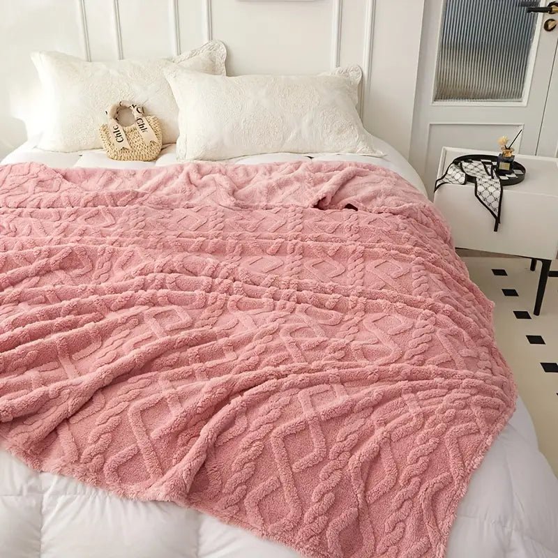 Luksuriøs Rejsedecke i Fleece for Maksimal Komfort og Varme