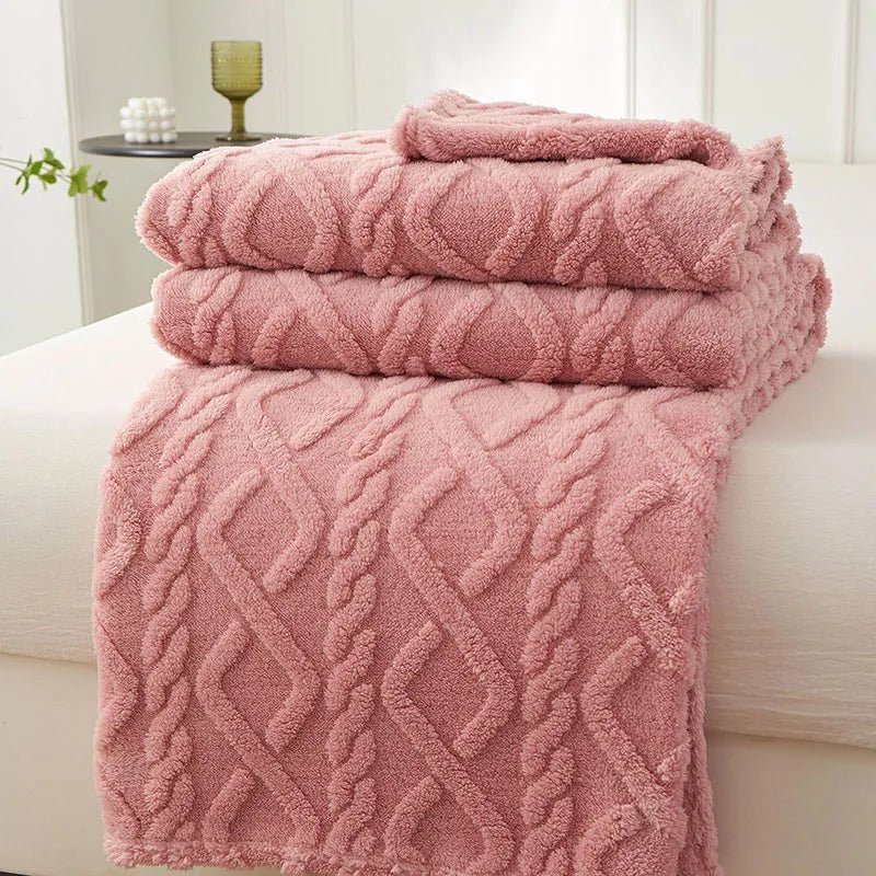 Luksuriøs Rejsedecke i Fleece for Maksimal Komfort og Varme
