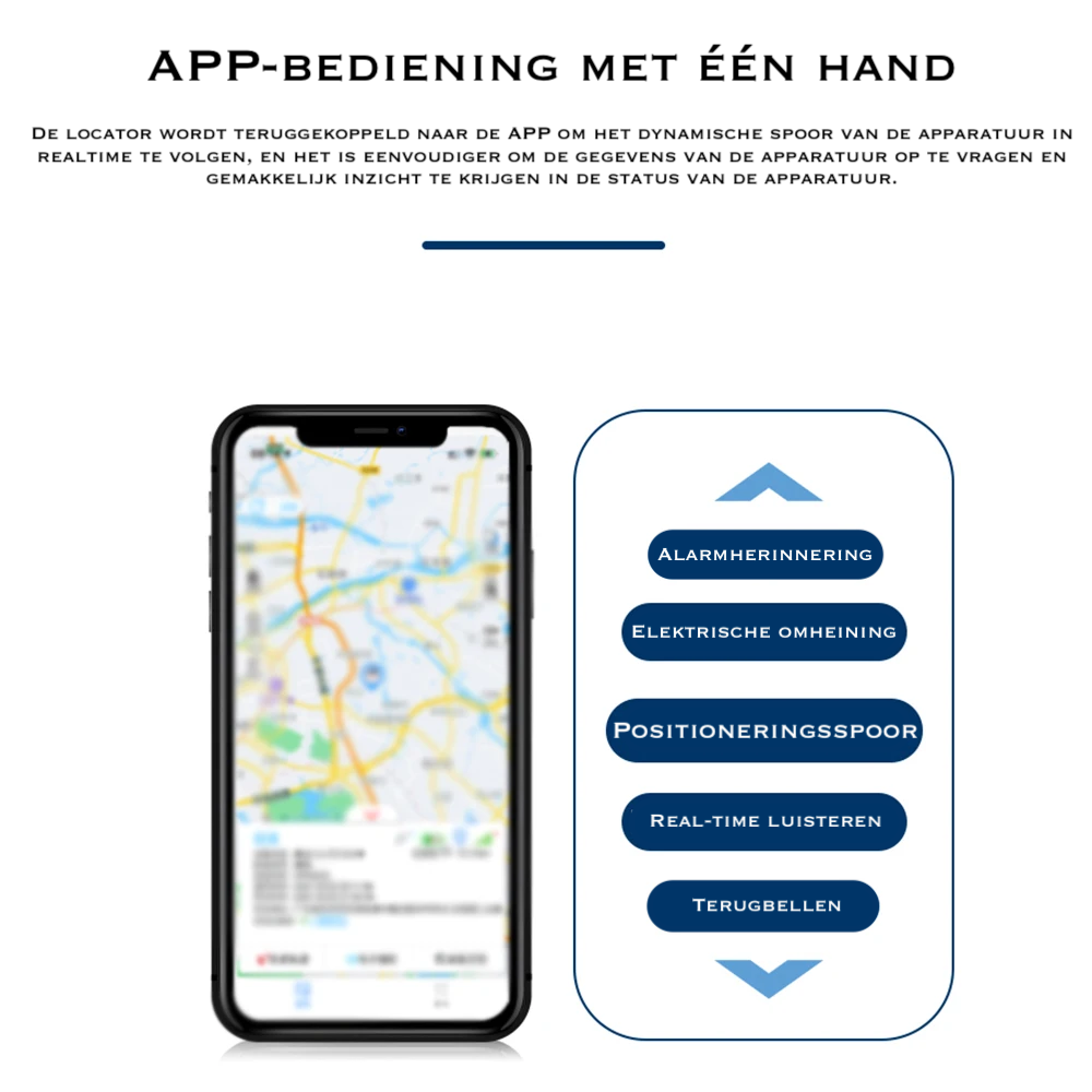 Fleksibel GPS Tracker med Magnetfester til Køretøjer