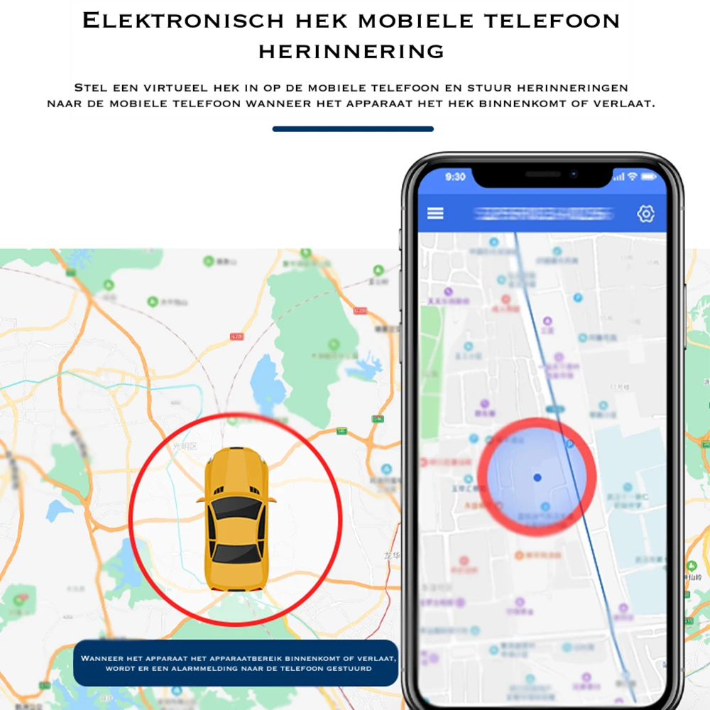 Fleksibel GPS Tracker med Magnetfester til Køretøjer