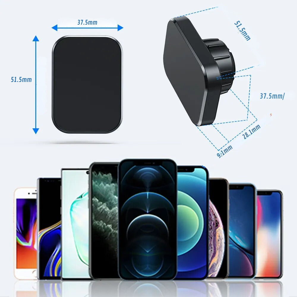 Smart Biltelefonholder med Magnet og 360° Rotation