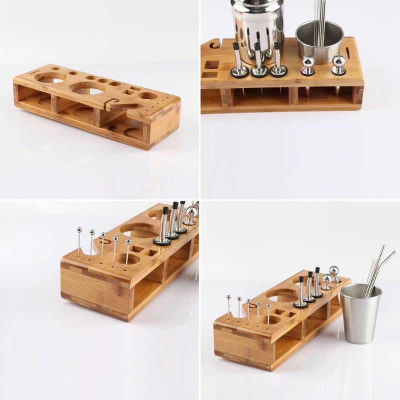 Eksklusivt Cocktail Shaker Sæt - Mixology Pro
