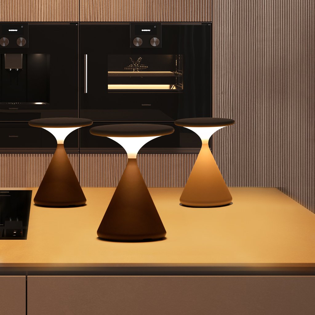 Trådløs LED Bordlampe med Smart Touch og Lang Batteritid