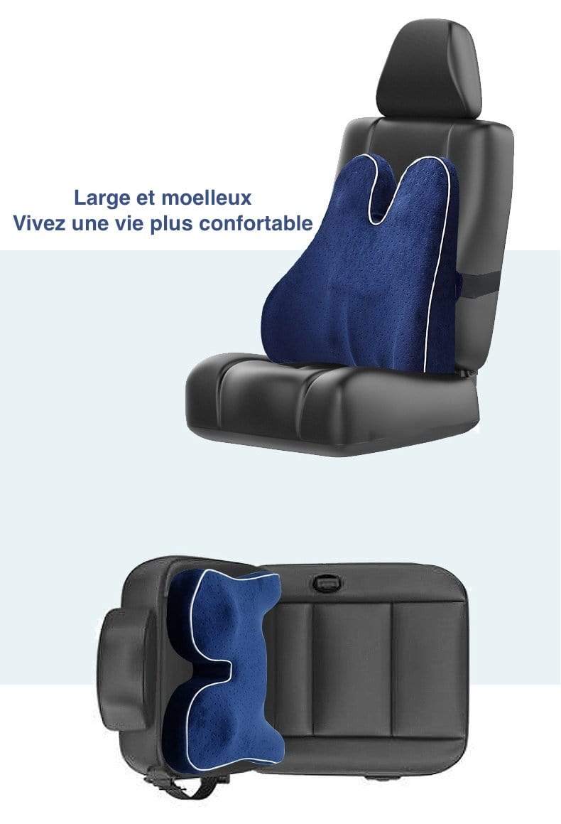 Ergonomisk Rygpude med Memory Foam for Optimal Komfort
