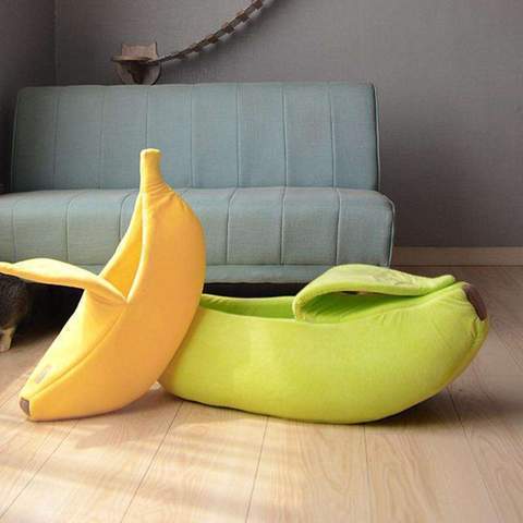 Behageligt Bananer Hundeseng