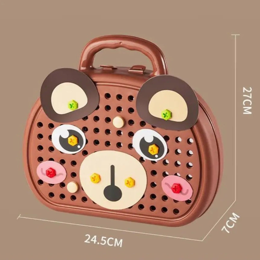 Kreativt byggset för barn med skoj och lärande