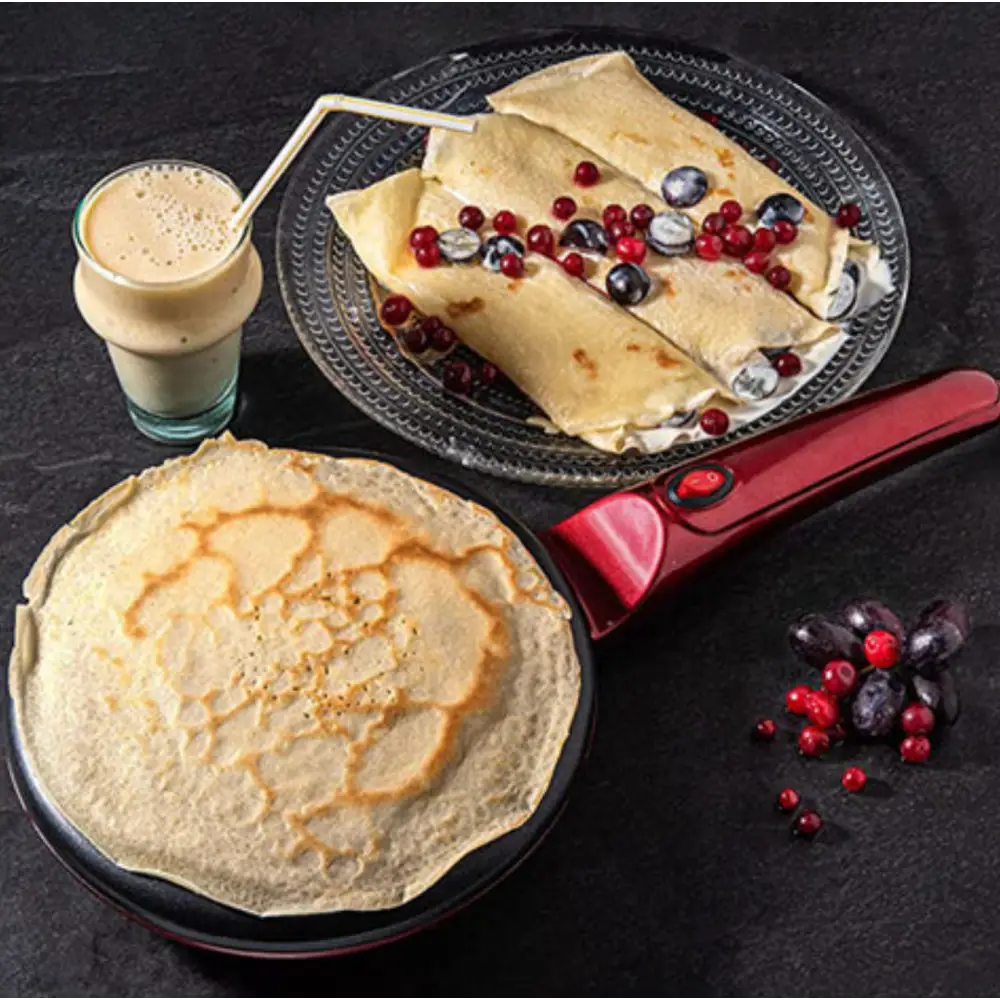 Elektrisk Pannkaksmaskin – Blixtsnabb och Platsbesparande