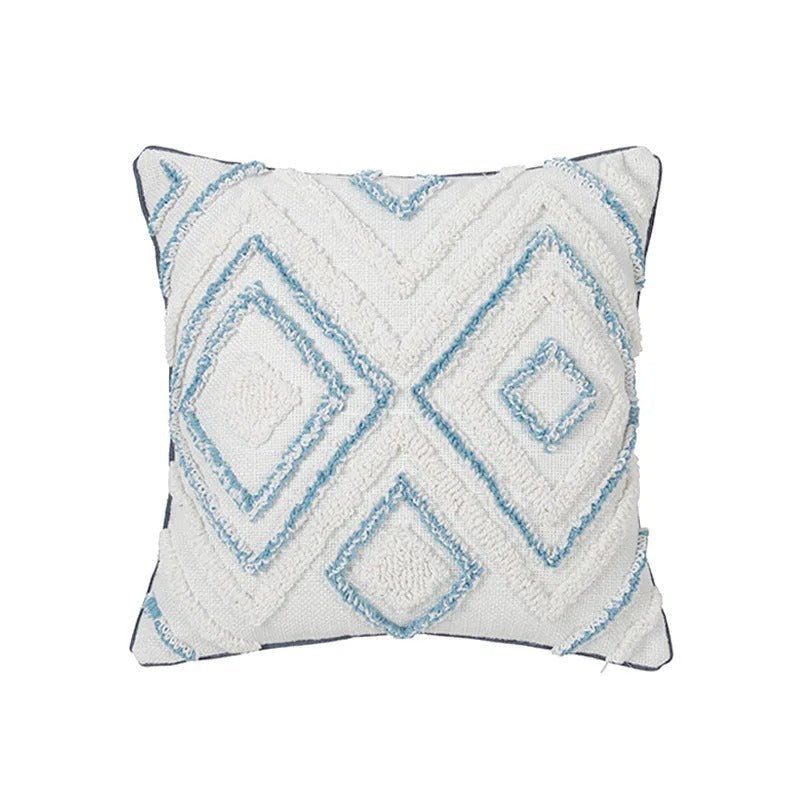Boho örngott med diamantmönster - Komfort och stil
