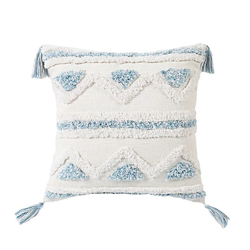 Boho örngott med diamantmönster - Komfort och stil