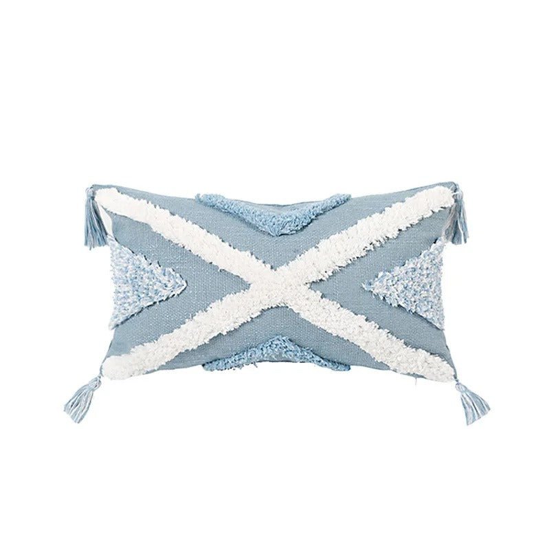 Boho örngott med diamantmönster - Komfort och stil