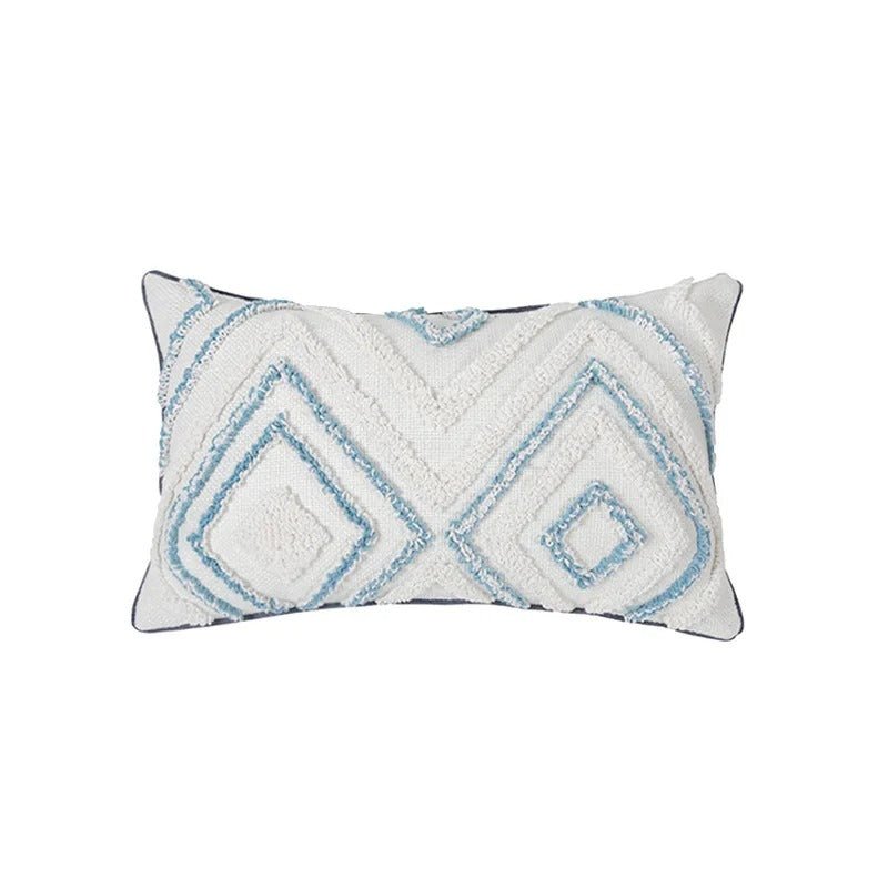 Boho örngott med diamantmönster - Komfort och stil