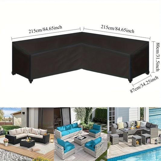Robust Beskyttelse til V-formet Udesofa – ShieldGuard Cover