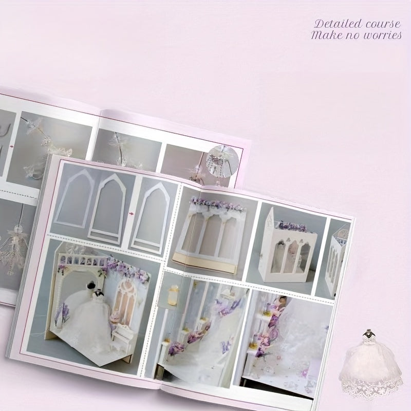 Miniatyrbrudestue – DIY 3D byggesæt med belysning og møbler