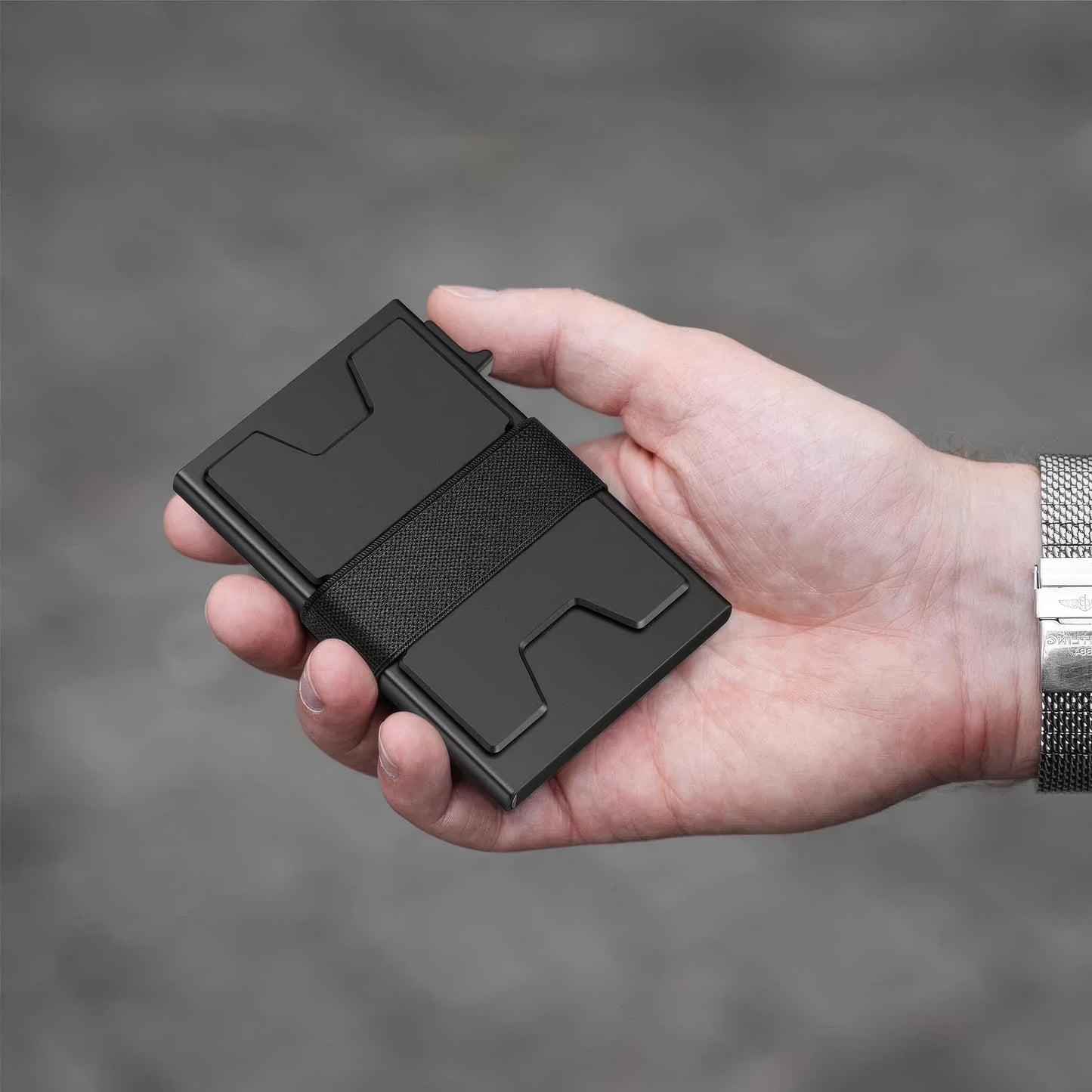 Elegant RFID-korthållare i aluminium - Skydda dina data