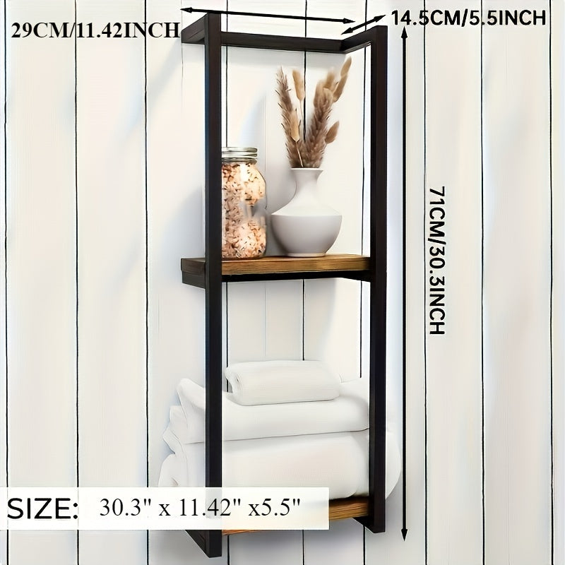 Vägghängd handdukshållare | Platsbesparande & elegant design