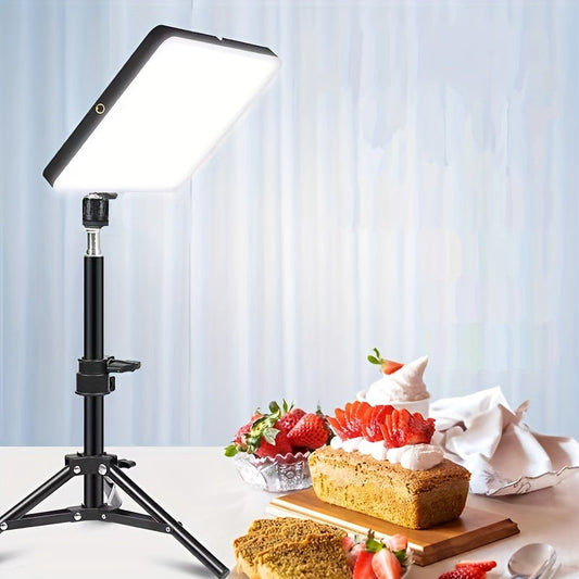 Justerbart LED-lysstativer til Foto og Video – Stabilt og Fleksibelt