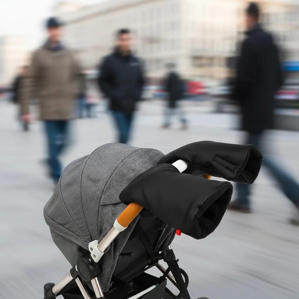 Varm handmuff till barnvagn – komfort under kalla dagar
