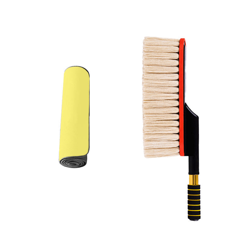 Effektiv Bilrengøring med Teleskopisk Mikrofiber Duster