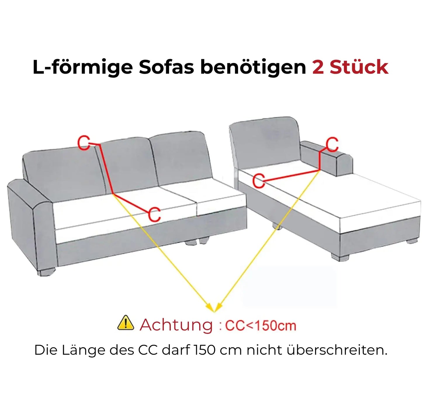 Elegant sofföverdrag i stretchig velour för skydd