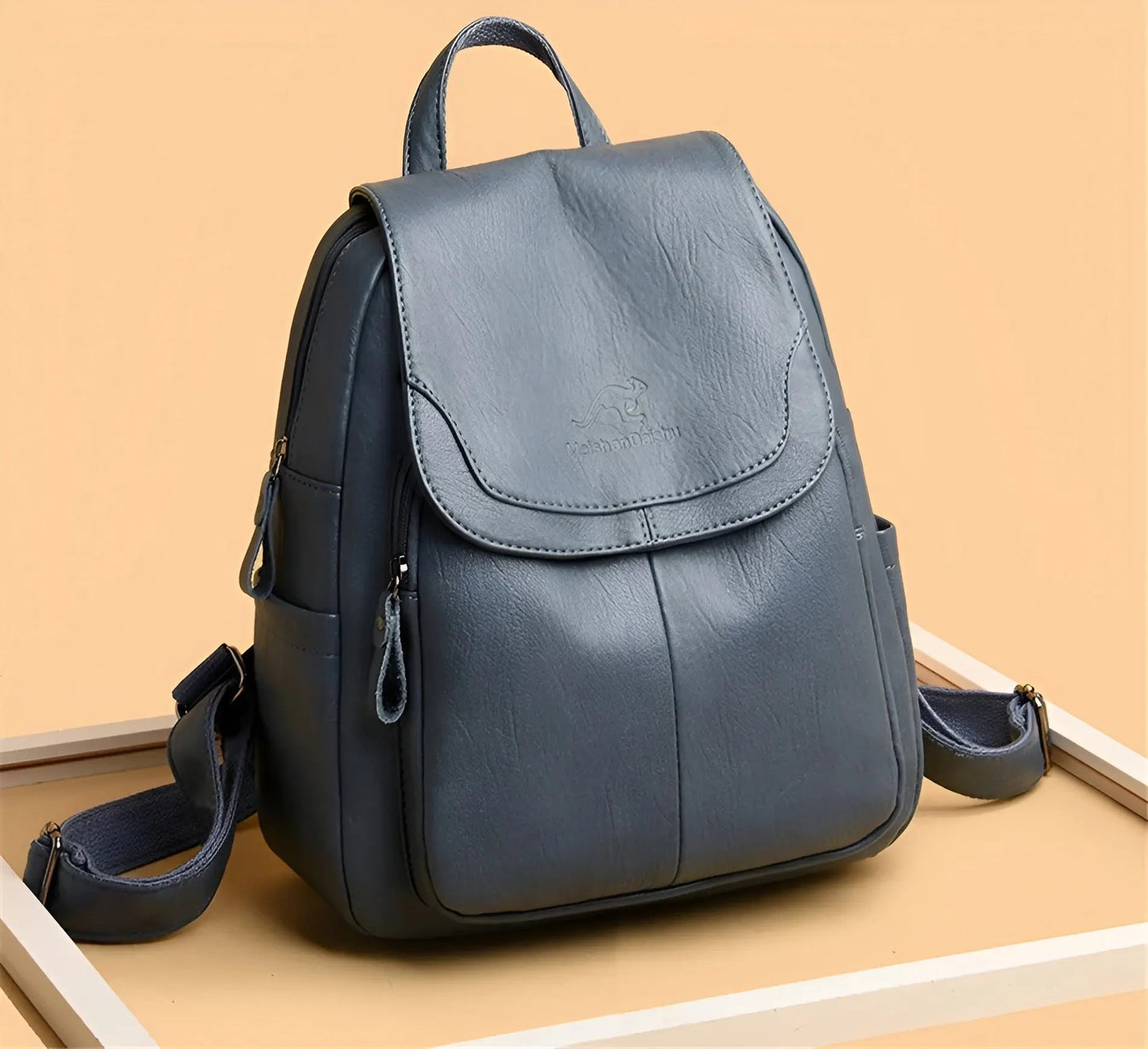 Elegant vintage-ryggsäck för dam – Vela